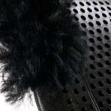 Acavallo Gel Ns-S Classic-S 1/2 Cut-Out Dri-Lex Flat #colour_black-black