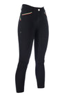 HKM Ladies Silicone Full Grip Riding Breeches -Livigno Sportive- #colour_black
