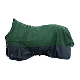 HKM 1200D 100g Highneck Rug -Glasgow- #colour_deep-green-black