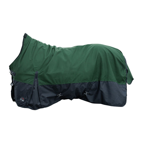 HKM 1200D 100g Highneck Rug -Glasgow- #colour_deep-green-black
