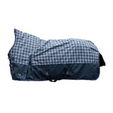 HKM 1200D Light Highneck Rug -Glasgow- #colour_deep-blue-check