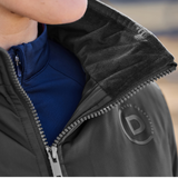 Dublin Zip Through Ladies Blouson Team Jacket #colour_black