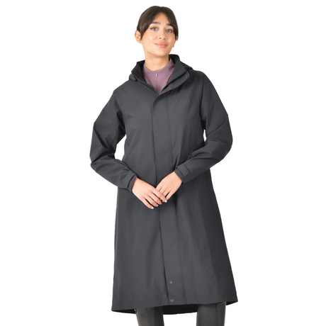 Weatherbeeta Ladies Windbreaker Longline Riding Jacket #colour_black