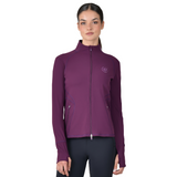 Dublin Ladies Versatile Fitted Zip Through Jacket #colour_purple-violet