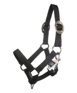 HKM Head Collar and Lead Rope -Hobby Horsing Basic- #colour_black