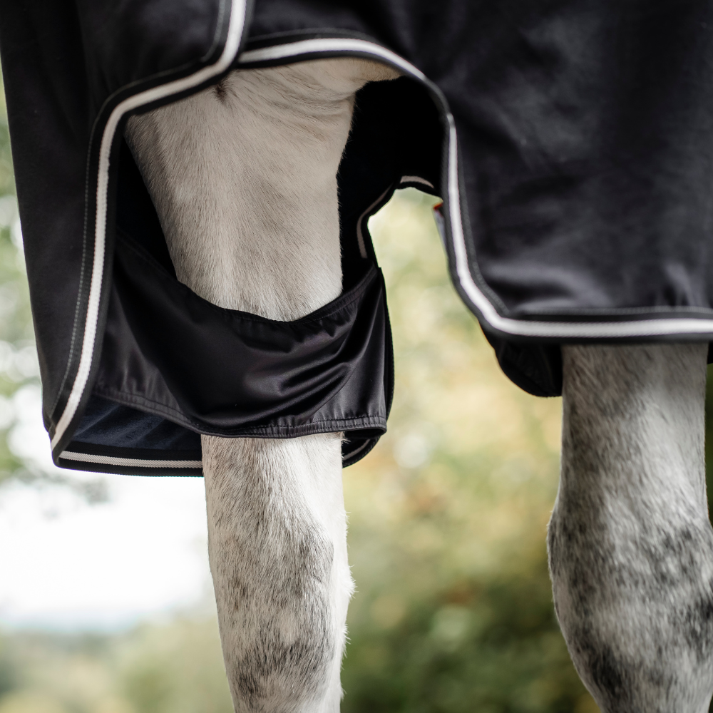 Horseware Ireland Show Ready Rug #colour_black-black-silver