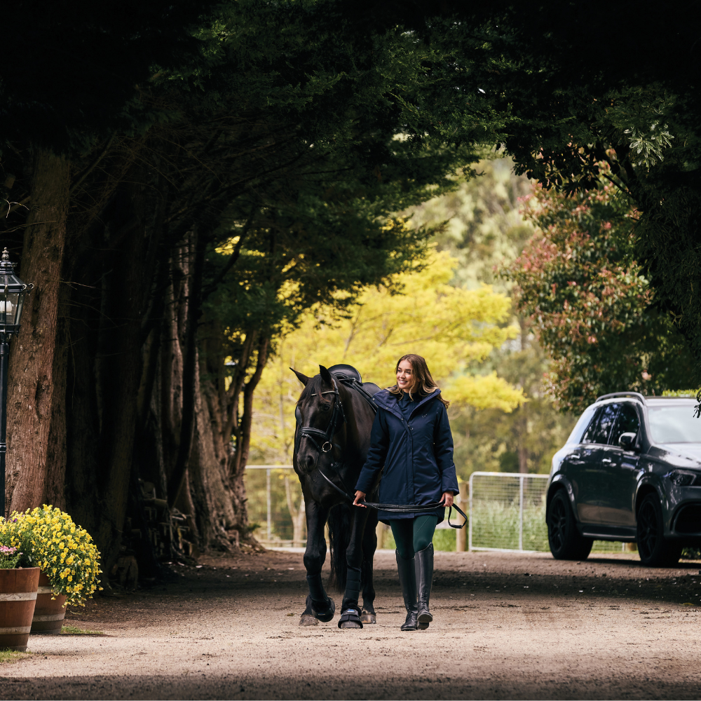 Dublin Ladies Everyday Waterproof Jacket #colour_navy