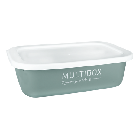 Waldhausen Multibox “Organize Your Life!” With Lid #colour_mistletoe-green