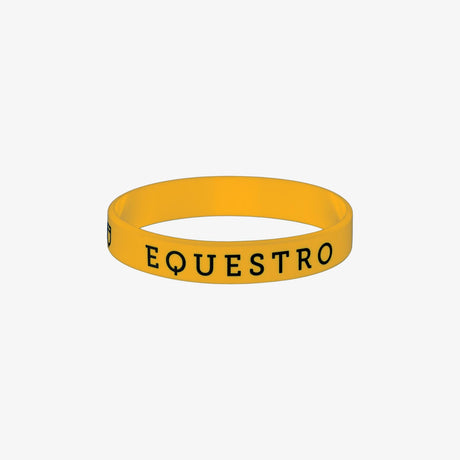 Equestro Silicon Brachelet #colour_black-yellow