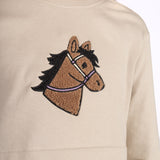 HKM Children's Longsleeve Shirt -Mia- #colour_beige