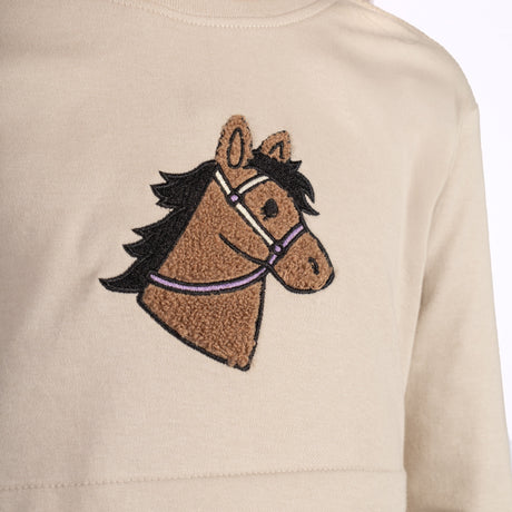 HKM Children's Longsleeve Shirt -Mia- #colour_beige