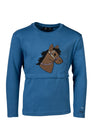 HKM Children's Longsleeve Shirt -Mia- #colour_blue