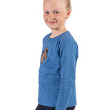 HKM Children's Longsleeve Shirt -Mia- #colour_blue