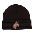 HKM Children's Beanie -Mia- #colour_dark-brown