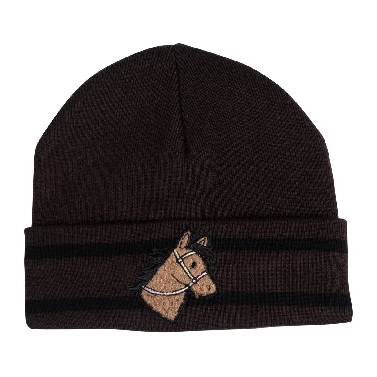 HKM Children's Beanie -Mia- #colour_dark-brown