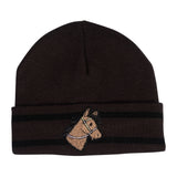 HKM Children's Beanie -Mia- #colour_dark-brown