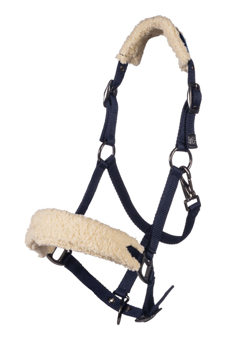 HKM Head Collar -Mia- For Shetland Ponies #colour_deep-blue