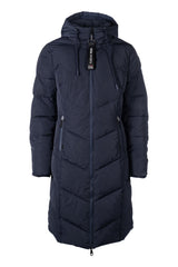 HKM Ladies Quilted Coat -Toronto- #colour_deep-blue