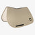 Equestro Jumping Saddle Pad Cube Quilting #colour_beige