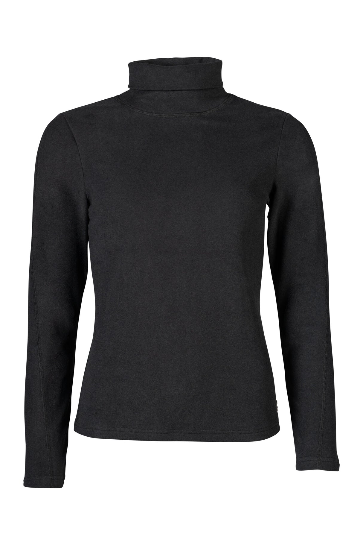 HKM Ladies Turtleneck Shirt -Eva- #colour_black