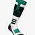 Equestro Sock In Technical And Breathable Fabric With Logo #colour_green-black-white