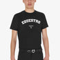 Equestro Men's Horse Club Cotton T-Shirt #colour_black