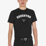 Equestro Men's Horse Club Cotton T-Shirt #colour_black