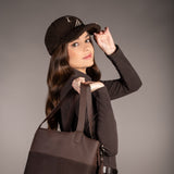 HKM Baseball Cap -Arezzo- #colour_dark-brown