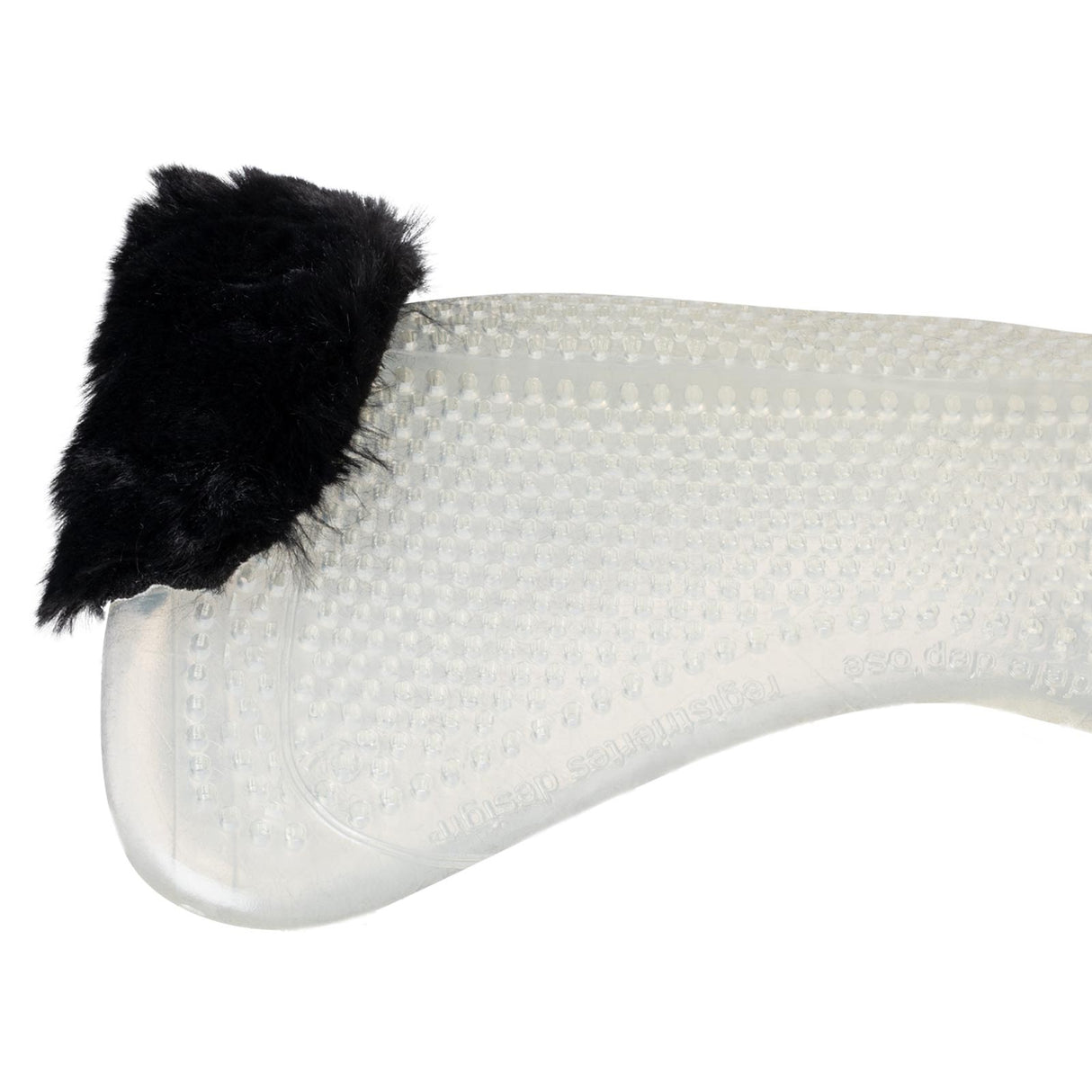 Acavallo Gel Ns-Fs Classic-Fs Cut-Out Flat #colour_transparent-black