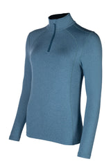 HKM Ladies Functional Shirt -Essentials Winter- #colour_petrol