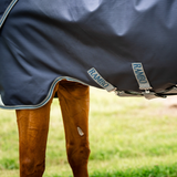 Horseware Ireland Rambo Duo Ripstop 100g Plus Turnout Bundle (100g + 200g) #colour_navy-thunderstorm-grey-silver