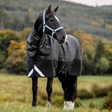 Horseware Ireland Amigo 1200D FieldSafe Reflectech Plus 250g Turnout Rug #colour_black-reflective-black