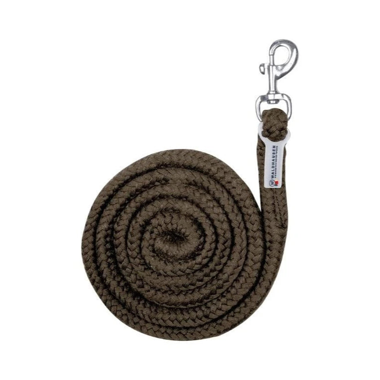 Waldhausen Economic Snap Hook Lead Rope #colour_green-brown