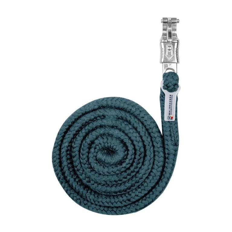 Waldhausen Economic Panic Hook Lead Rope #colour_petrol-blue
