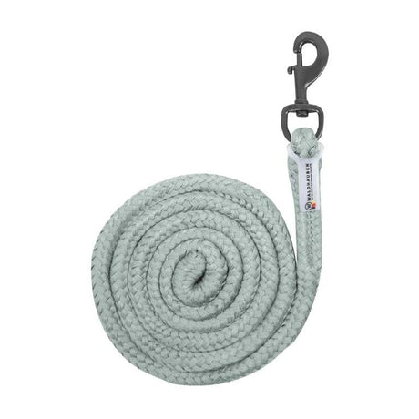Waldhausen Lead Rope Plus Snap Hook #colour_silver-blue-with-dark-hardware