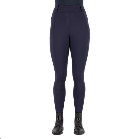 Imperial Riding Children's Tamara Full Grip Riding Tights #Colour_sapphire
