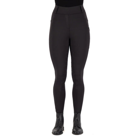 Imperial Riding Children's Tamara Full Grip Riding Tights #Colour_black