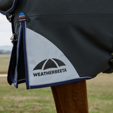 Weatherbeeta Comfitec Ultra 220G Detach-A-Neck Turnout #colour_charcoal