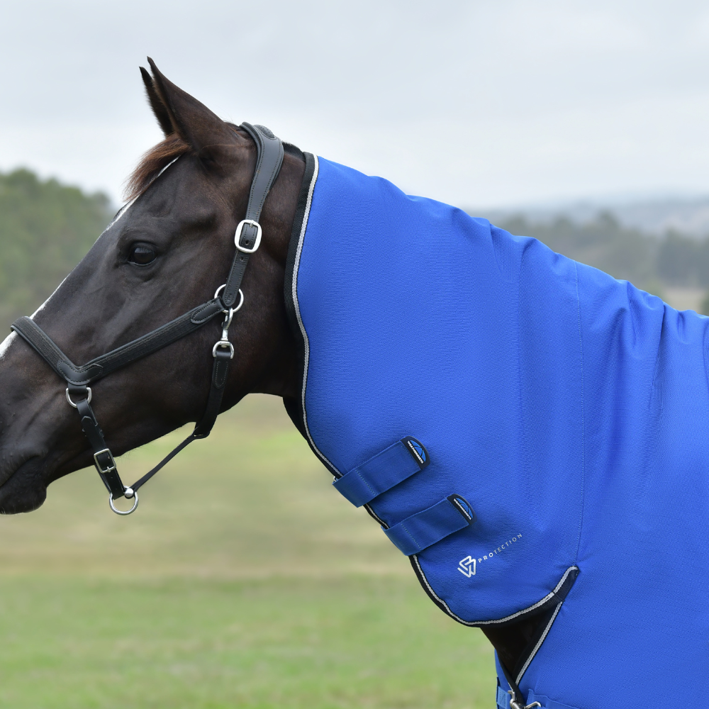 Weatherbeeta Comfitec Essential 220G Combo Turnout #colour_cobalt-black