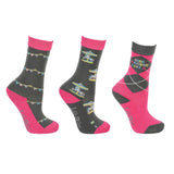 Merry Go Round Socks by Little Rider - Pack of 3