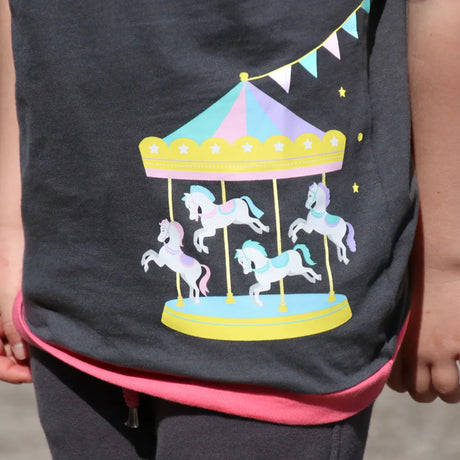 Merry Go Round T-Shirt by Little Rider
