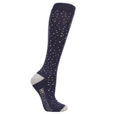Hy Equestrian Elevate Allure Socks Pack of 2 #colour_navy