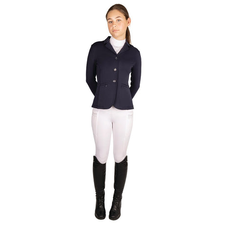 Hy Equestrian Children's Roka Regal Show Jacket #colour_navy