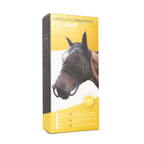 Hy Equestrian Armoured Protect Full Mask with Ears and Nose #colour_black