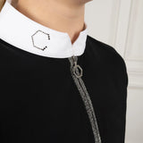 Coldstream Next Generation Long Sleeve Elrick Show Shirt #colour_black