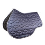 Hy Equestrian Elevate Allure Saddle Pad #colour_navy-gun-metal-grey