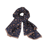 Hy Equestrian Elevate Country Scarf #colour_navy-fossil
