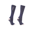 Hy Equestrian Elevate Allure Mizs Socks Pack of 2 #colour_navy