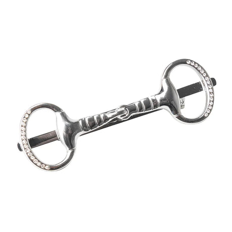 Supreme Products Glitz & Glam Horse Bit Tie Pin #colour_silver-silver