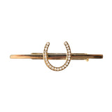 Supreme Products Glitz & Glam Horse Shoe Tie Pin #colour_gold-silver